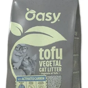 OASY Vegetal Tofu grudajući pijesak, sa aktivnim ugljenom 6L