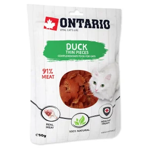 ONTARIO Cat Pieces, trakice pačetine, mekana poslastica, 50g