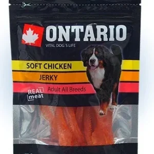 ONTARIO Dog, trakice piletina, mekana poslastica, 70g
