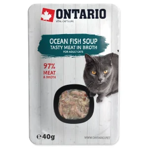 ONTARIO Riblja juha, s komadićima tunjevine i skuše, 40g