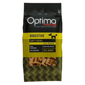 Optimanova Soft Chews Digestive Kunić, 150 gr