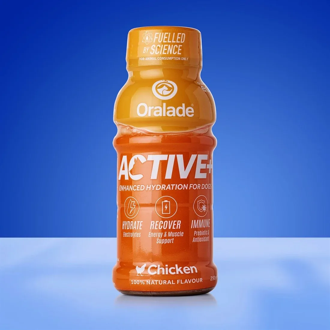 ORALADE Active+ Chicken, tekućina izotonična za rehidraciju pasa, 250ml