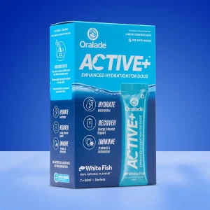 ORALADE Active+ White Fish, tekući koncentrat za rehidraciju pasa, 7x50ml