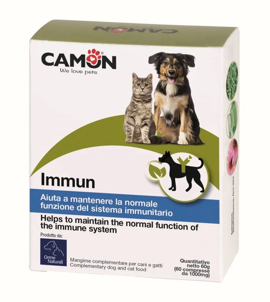 ORME NATURALI CARE Immun tablete za potporu imuniteta psi, mačke 1g 60 kom