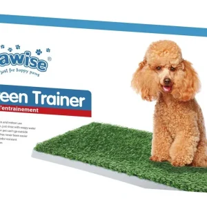 PAWISE Green Trainer, WC za štence, 43x67x4cm