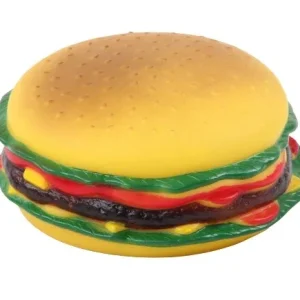 PAWISE Igračka za pse Hamburger, vinil, 13cm