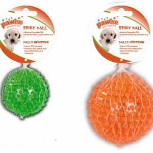 PAWISE Igračka za pse TPR Bouncy Ball, razne boje