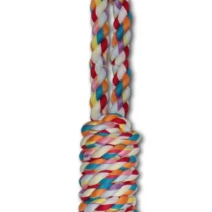 PAWISE Lopta sa špagom i ručkom, TRP, 34 cm