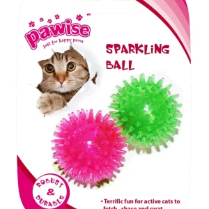 PAWISE Sparkling Loptica svjetleća 2kom, 4,5cm, razne boje
