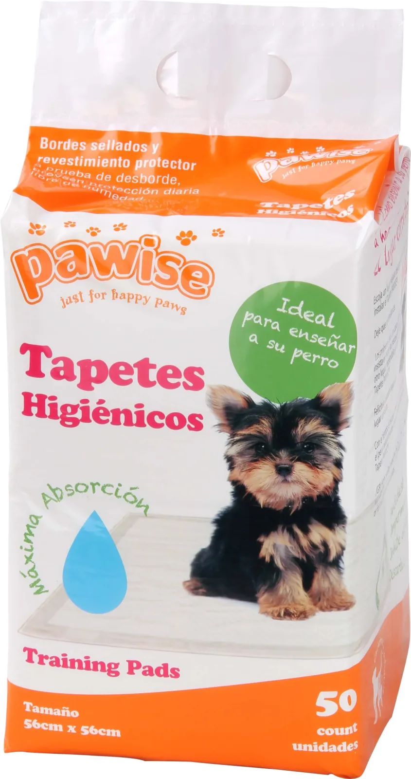 PAWISE Upijajuće prostirke, 60/90cm, 14 komada