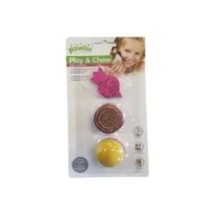Pawise Wood’n loofah pretty toys – igračka za glodavce
