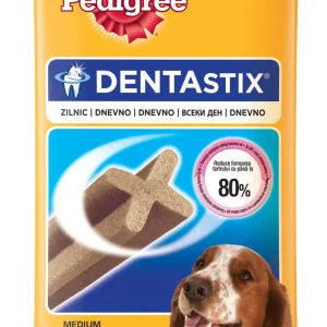 PEDIGREE DentaStix Daily za srednje pasmine, od 10 do 25 kg, 7 kom, 180g