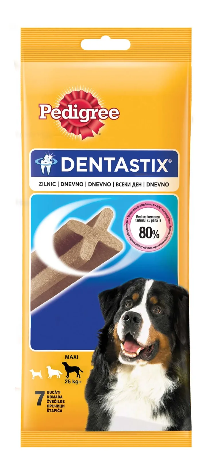 PEDIGREE DentaStix Daily za velike pasmine, od 25+ kg, 7 kom, 270g