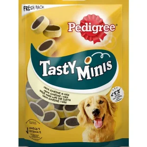 PEDIGREE Tasty Minis, s okusom govedine i sira, 140g