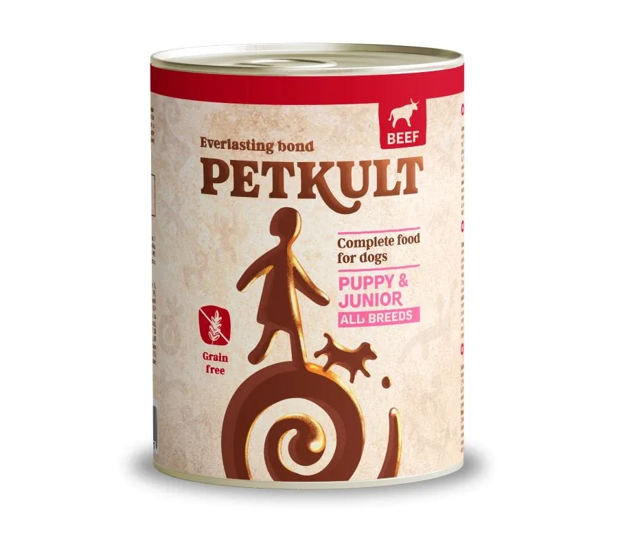 PETKULT Konzerva za pse JUNIOR, s govedinom, bez žitarica - Image 2