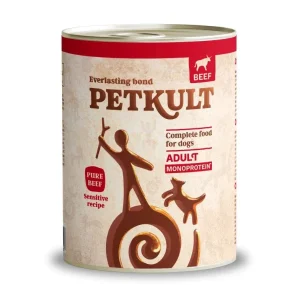 PETKULT Konzerva za pse Monoprotein Sensitive, govedina sa smeđom rižom, 800g