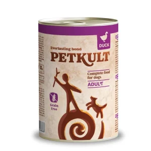 PETKULT Konzerva za pse, s pačetinom, bez žitarica