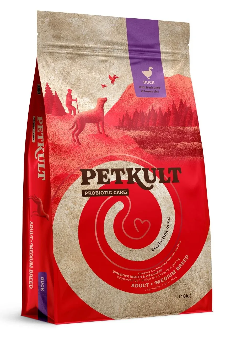 PETKULT Probiotics, Medium, pačetina sa smeđom rižom - Image 2