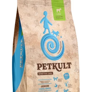PETKULT Sensitive JUNIOR, Large, janjetina sa smeđom rižom