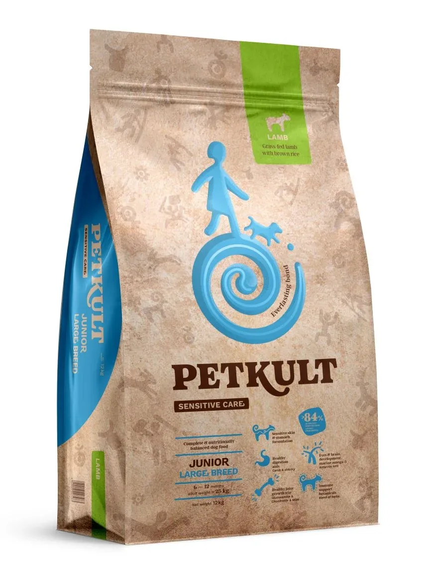 PETKULT Sensitive JUNIOR, Large, janjetina sa smeđom rižom - Image 2