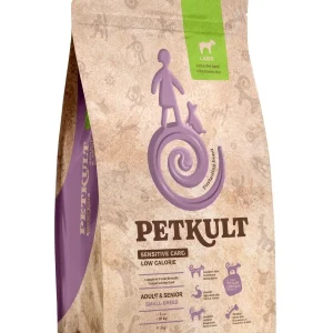 PETKULT Sensitive Low Calorie Adult&Senior Janjetina sa smeđom rižom, S, 3kg