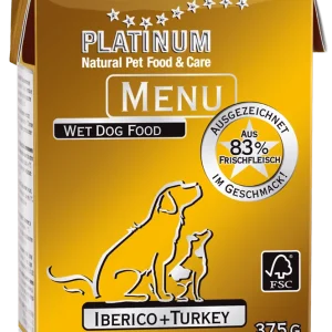 Platinum MENU iberijska svinja i puretina 375 g