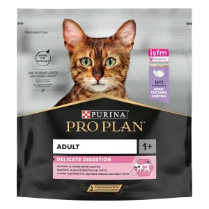 PRO PLAN Cat Delicate Digestion, s puretinom, 400g