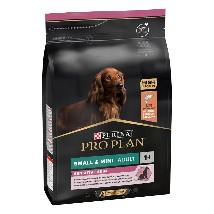 PRO PLAN Small/Mini, Sensitive Skin, Opti Derma, bogato lososom - Image 2