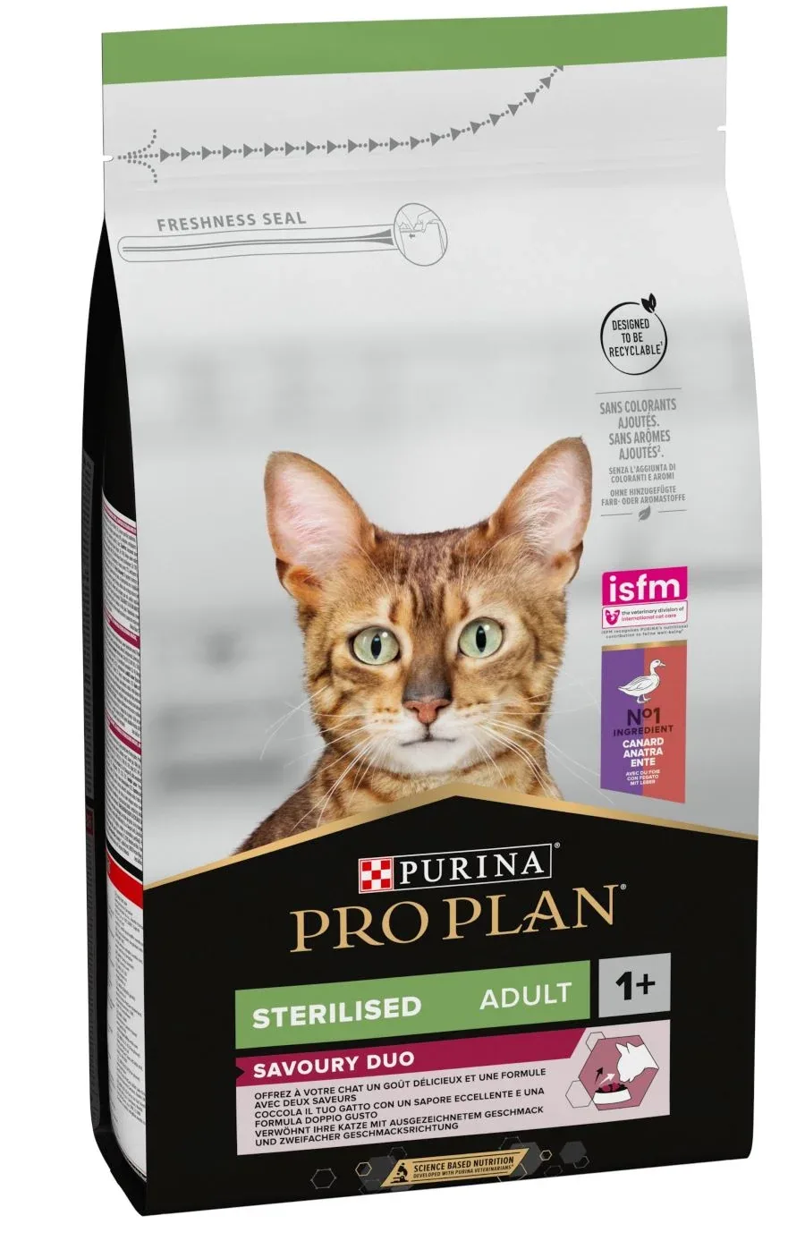 PRO PLAN Sterilised, Opti Savour, bogato pačetinom, 1,5kg