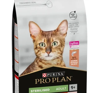 PRO PLAN Sterilised, Opti Senses, bogato lososom, 1,5kg