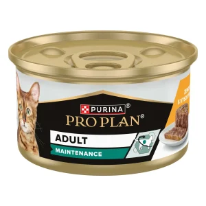PRO PLAN Sterilized Maintenance, terina u štruci s tunjevinom i lososom, 85g