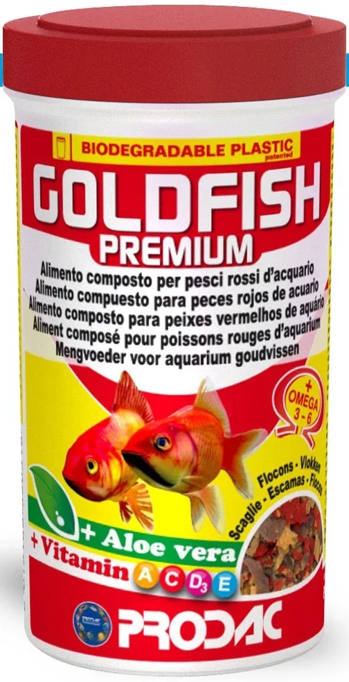 PRODAC Goldfish Premium, hrana u listićima za sve tipove zlatnih ribica