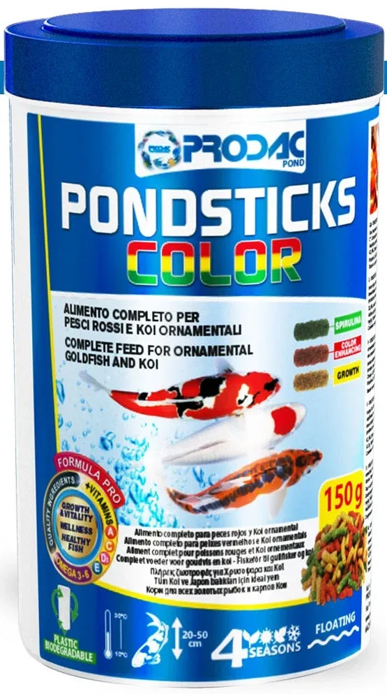 PRODAC Pondsticks Color, hrana za ribe u jezercima, štapići
