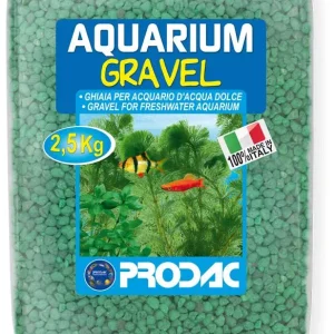 PRODAC Šljunak za akvarij, kvarcni, 2-3 mm, zeleni, 2,5kg