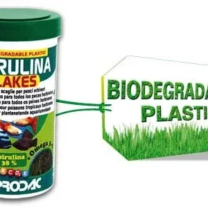 PRODAC Spirulina flakes, hrana u listićima za tropske ribe biljojede, 250ml