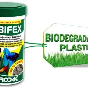 PRODAC Tubifex, 100% liofilizirani Tubifex crv, hrana za slatkovodne ribe, 100ml