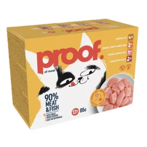 PROOF, Multipack, razne vrste, za odrasle mačke 12x85g