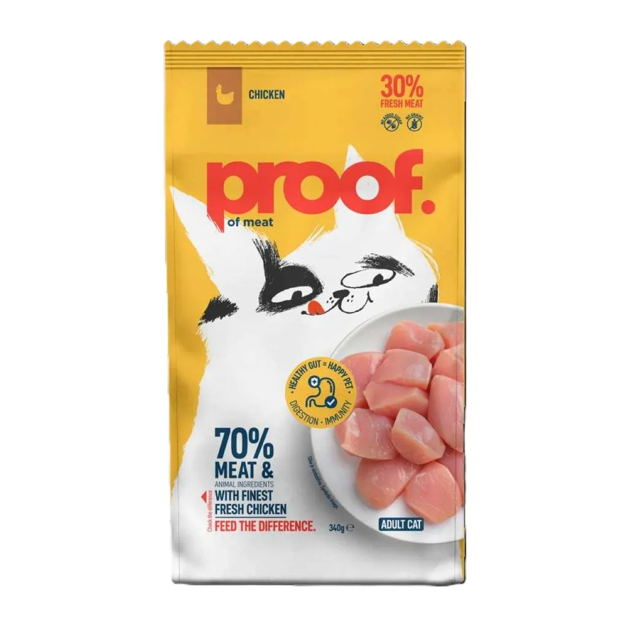PROOF, Piletina, za odrasle mačke - Image 2