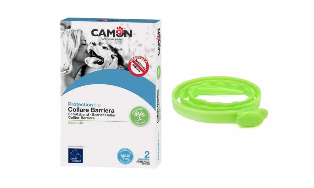 PROTECTION Biljna ogrlica Maxi, na bazi ulja Neem za pse, 75cm, vodootporna
