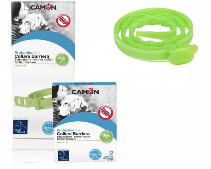 PROTECTION Biljna ogrlica na bazi ulja Neem za pse, 60cm, vodootporna