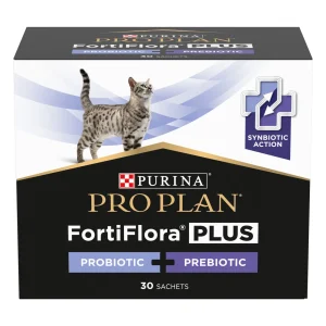 PVD Cat Fortiflora Plus probiotik+prebiotik mačke, prah 1,5g/1kom