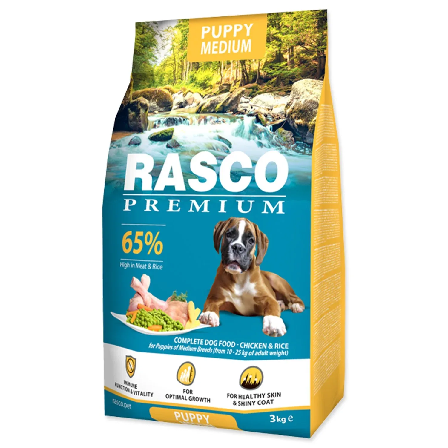 RASCO Premium PUPPY Medium, piletina s rižom - Image 2
