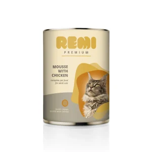 REMI PREMIUM Cat Mousse, s piletinom, bez glutena, 400g