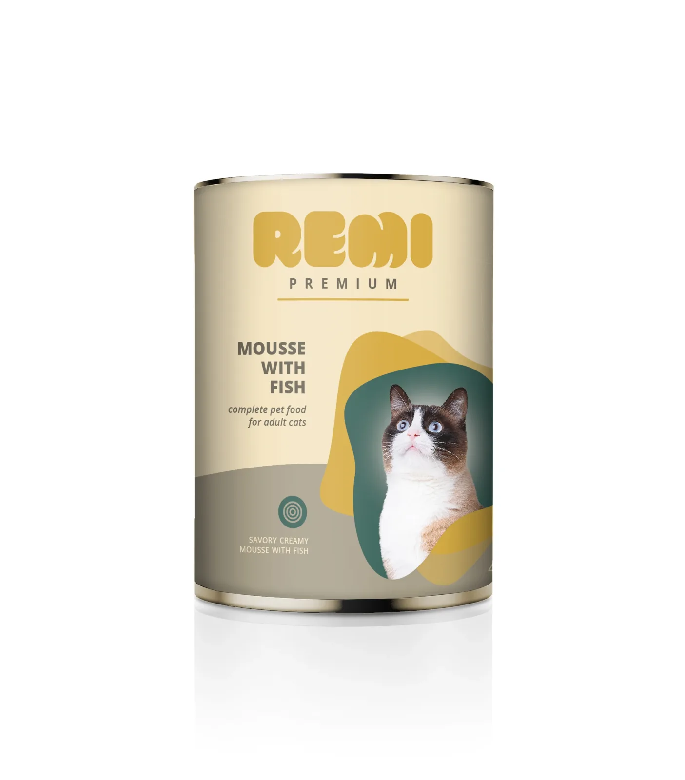 REMI PREMIUM Cat Mousse, s ribom, bez glutena, 400g