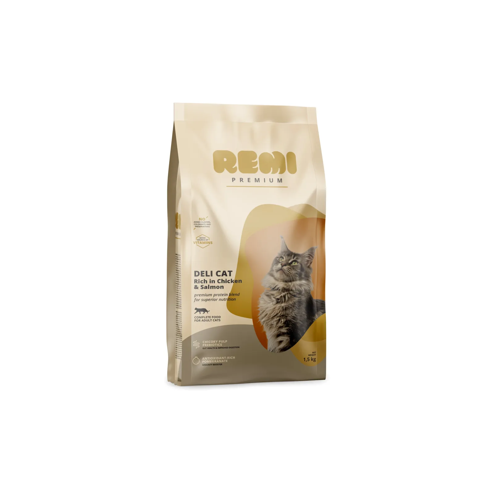 REMI PREMIUM Deli Cat, bogato piletinom i lososom - Image 2