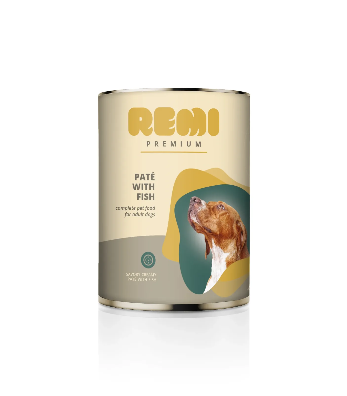REMI PREMIUM Dog Pašteta, s ribom, bez glutena, 400g