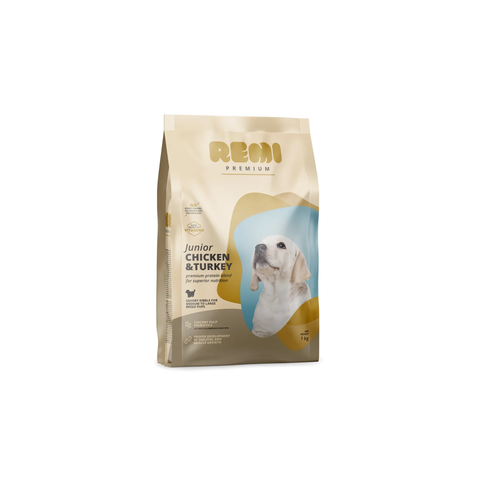 REMI PREMIUM JUNIOR Medium/Large, s piletinom i puretinom - Image 2