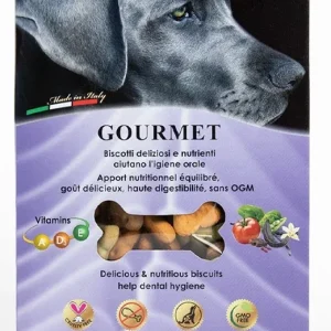 ROCKY GOURMET biskviti za pse, s okusom vanilije/rajčice/špinata/rogača, 300g