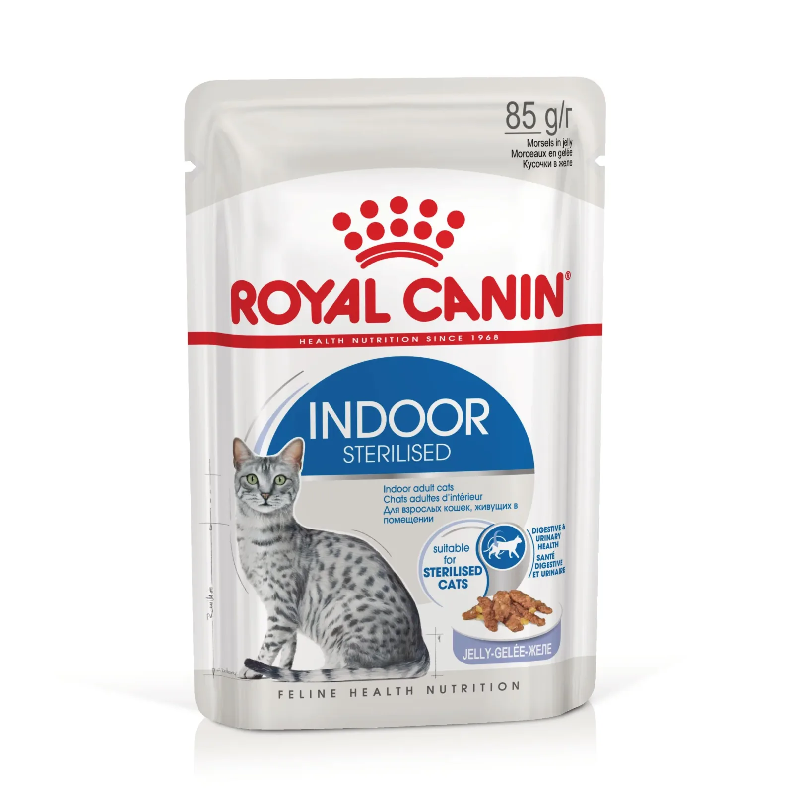 ROYAL CANIN vrećica za mačke FHN Indoor Sterilized u želeu, 85g