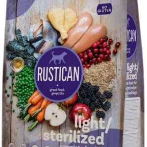 RUSTICAN Light / Sterilised, piletina s ribom i smeđom rižom